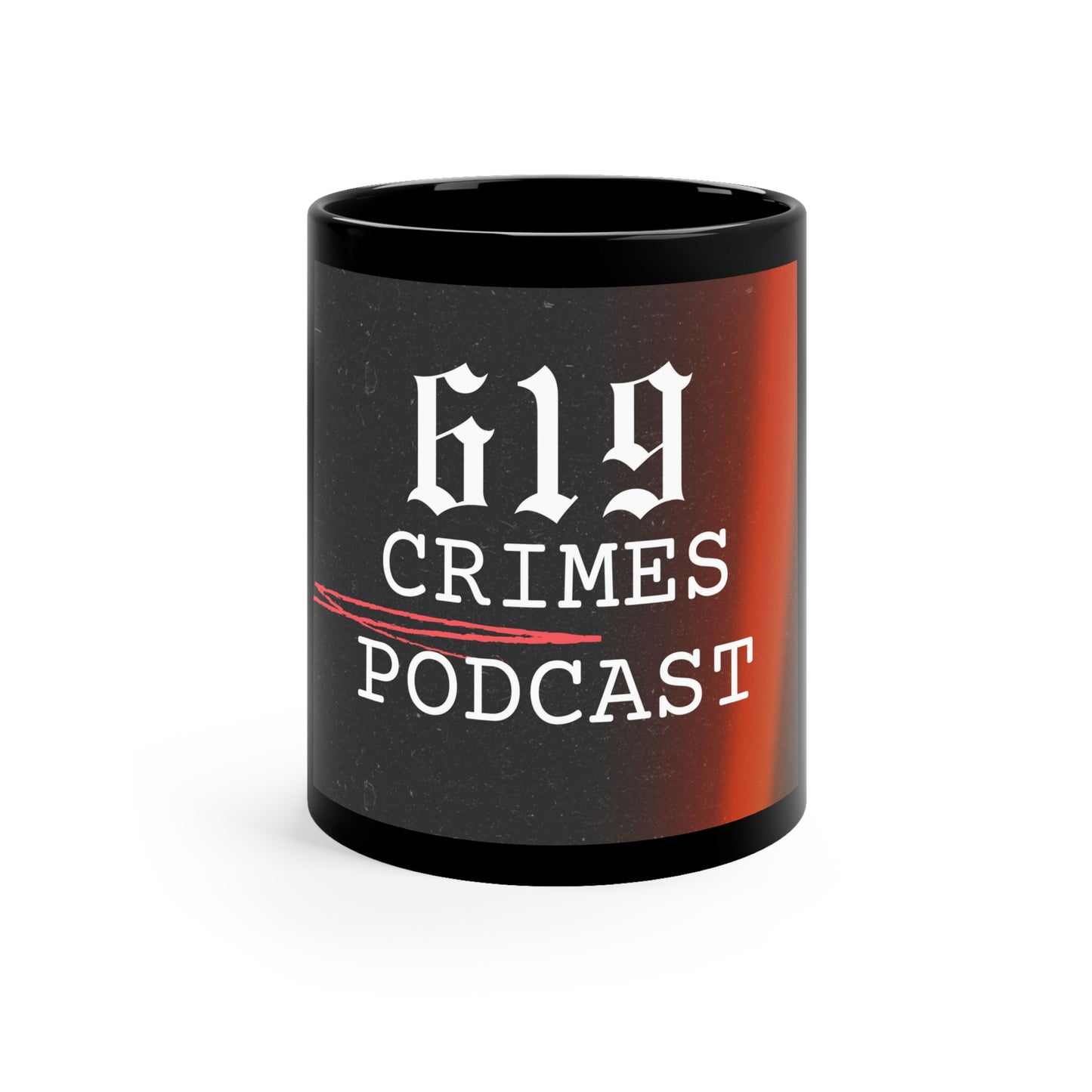 11oz Black Mug 619 CRIMES