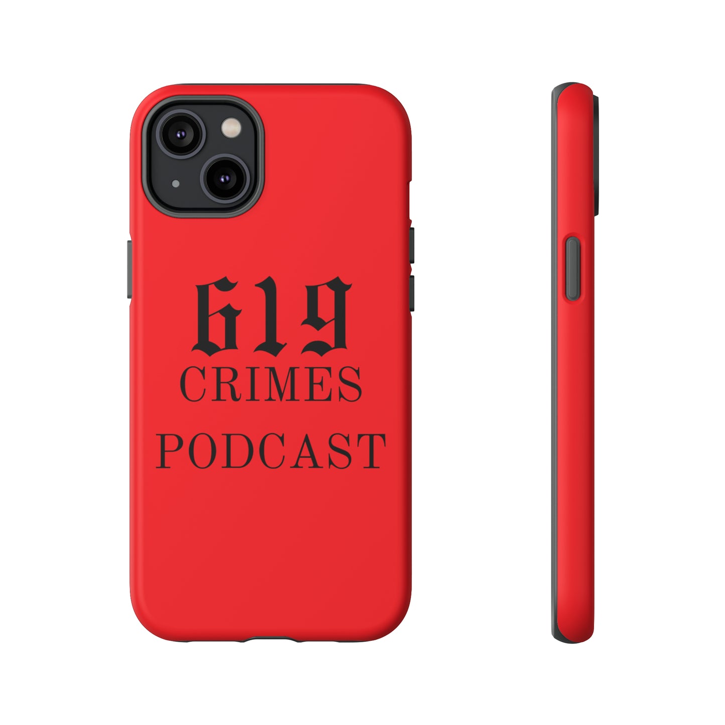 RED IPHONE CASE 619