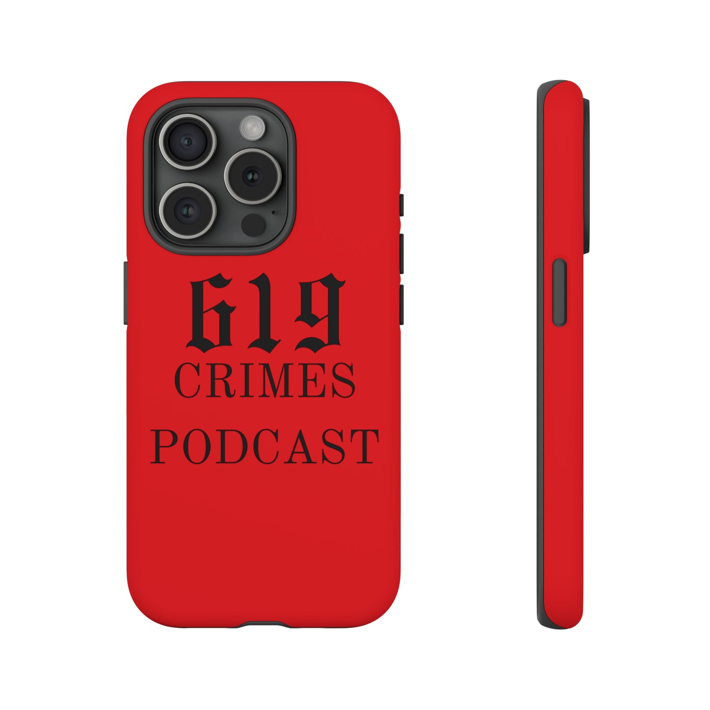 RED IPHONE CASE 619