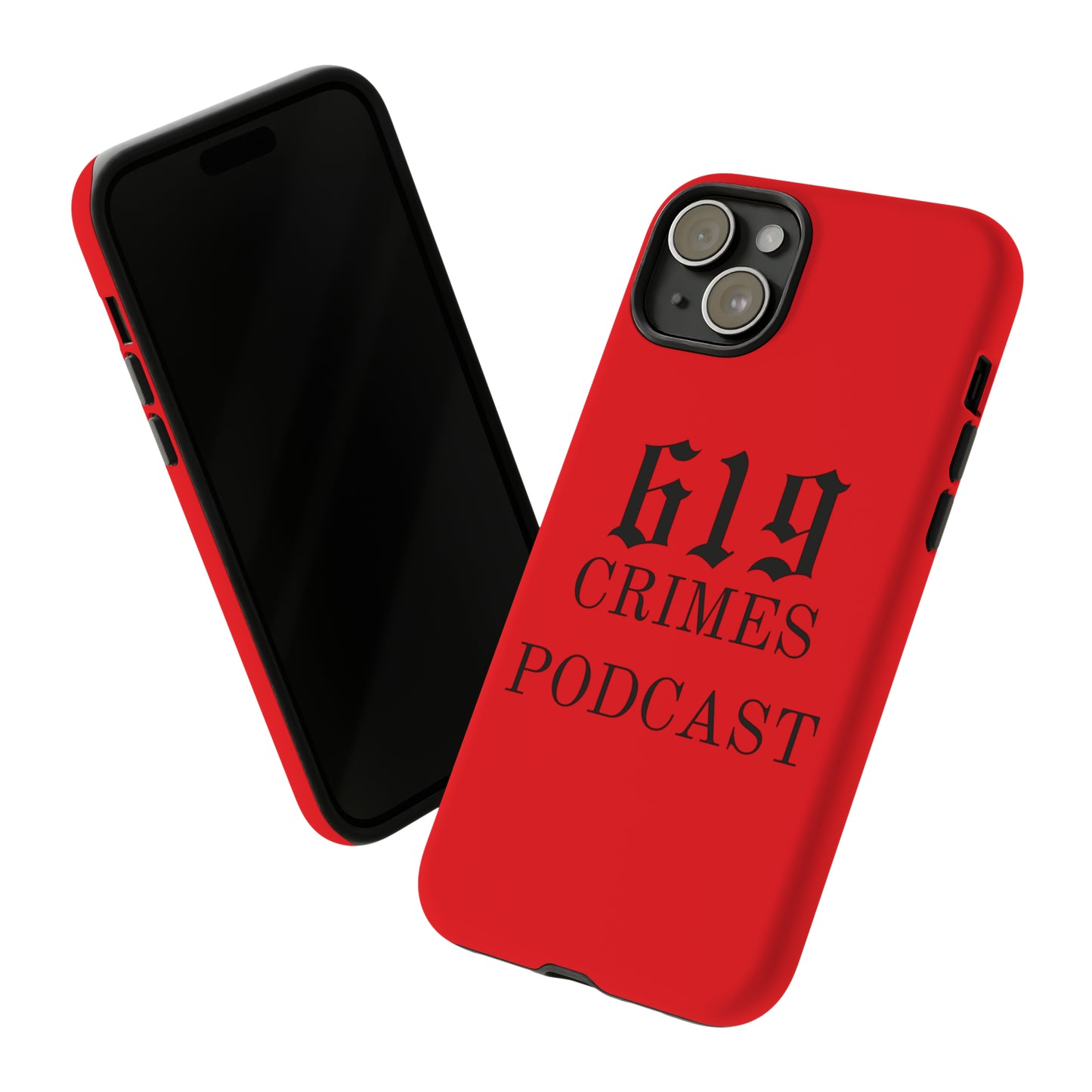 RED IPHONE CASE 619