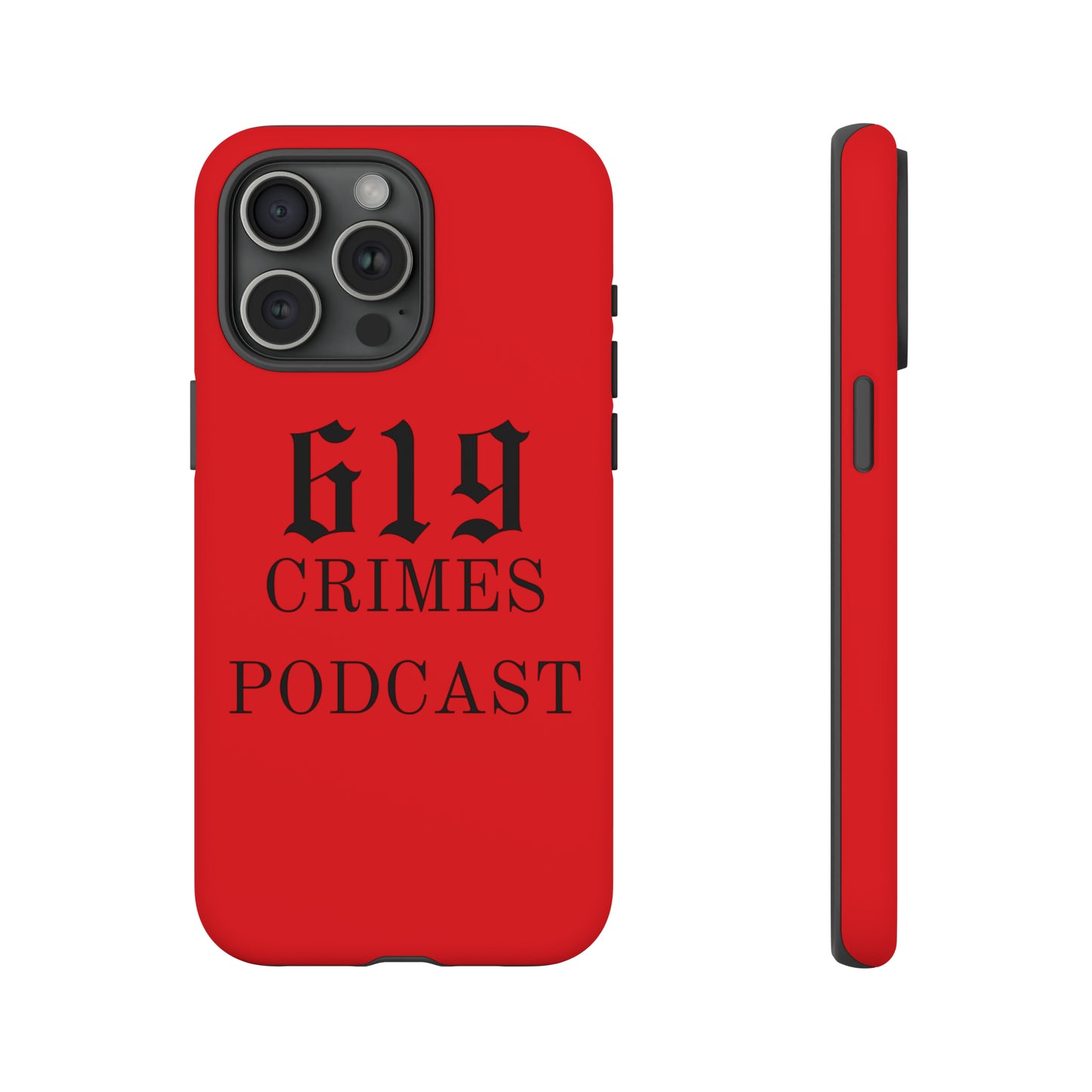 RED IPHONE CASE 619