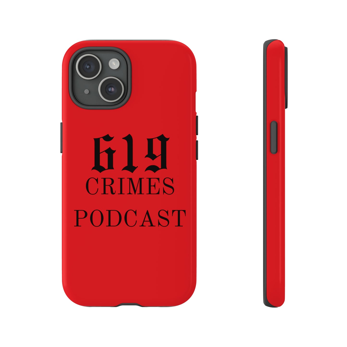 RED IPHONE CASE 619