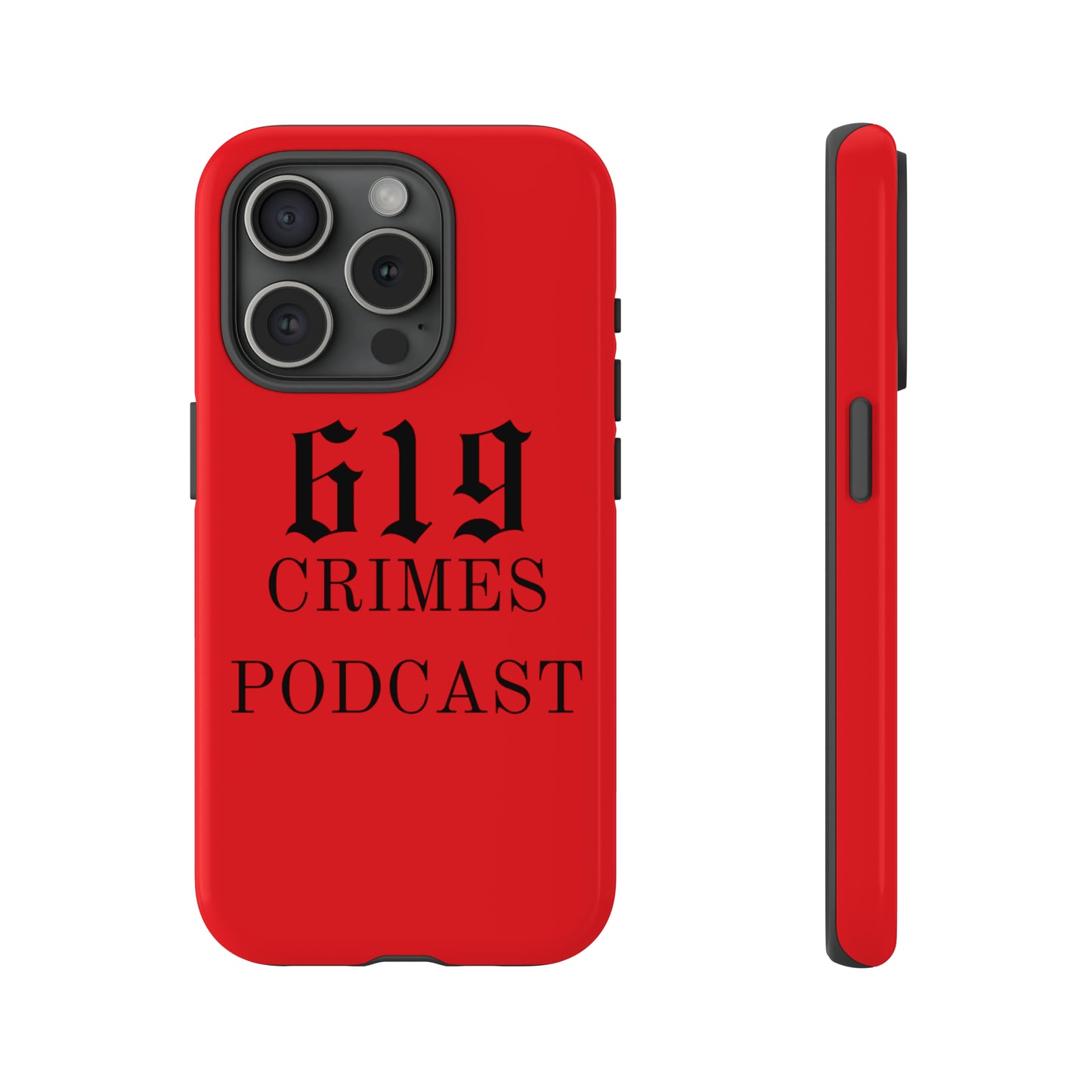 RED IPHONE CASE 619