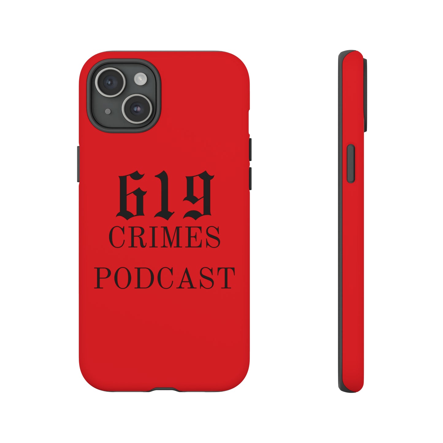 RED IPHONE CASE 619