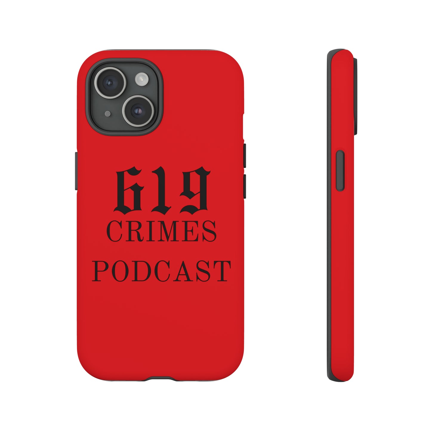 RED IPHONE CASE 619