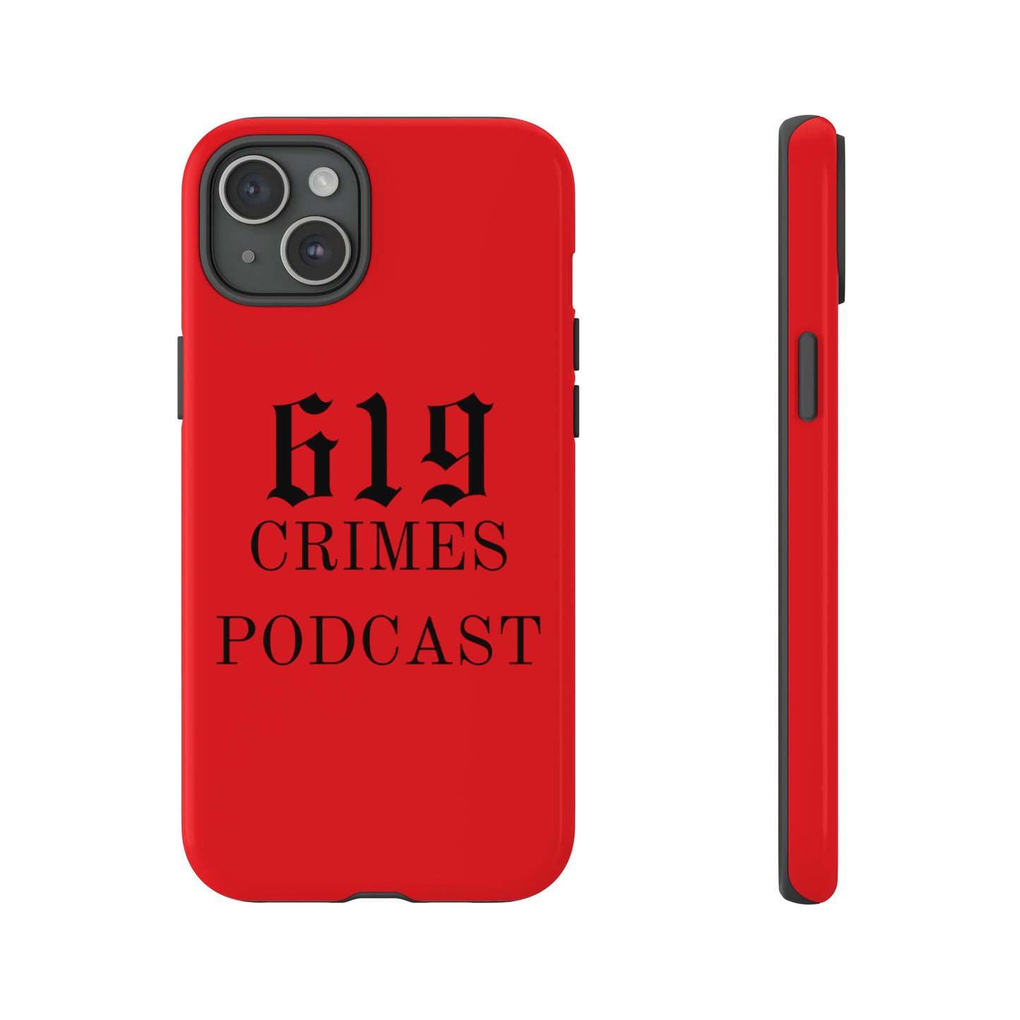 RED IPHONE CASE 619