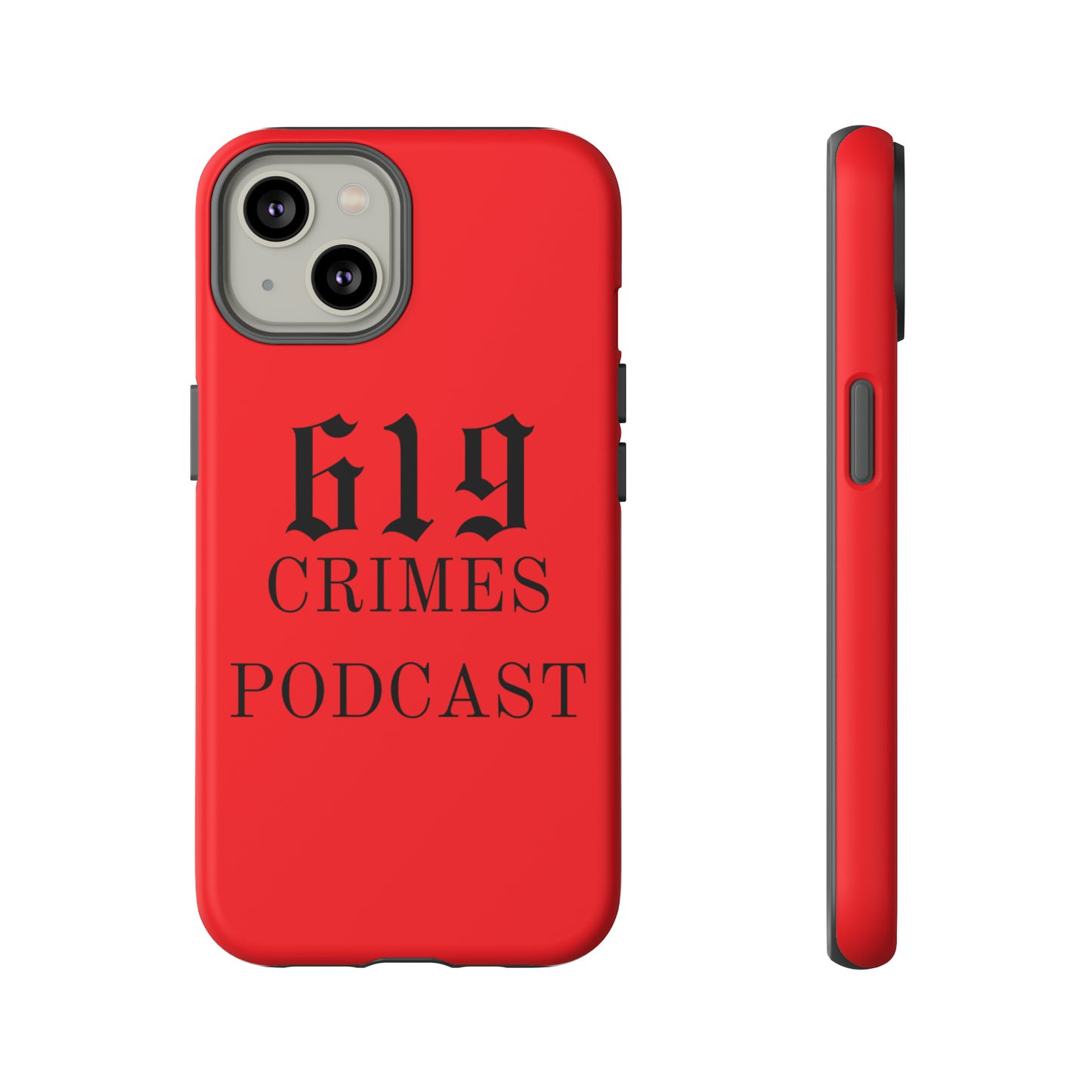 RED IPHONE CASE 619