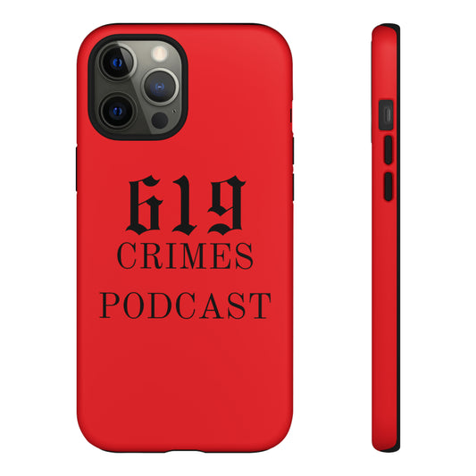 RED IPHONE CASE 619